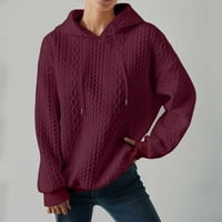 HFolob dukserica za ženske dukseve nacrtavajuće pulover kapuljača Ležerne prilike pad labavih bluza