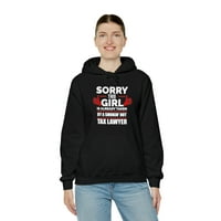 Žao mi je što je djevojka već zauzela Hot TA advokat unise hoodie s-5xl