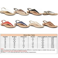 Oucaili ženske stane sandale sklizne ortonske sandale veličine 5-10