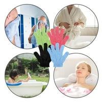 Piling dvostruke teksturne rukavice za tuš, spa, lječilišta, masaža i pilinge za tijelo, Sredstva za