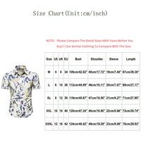 HHEI_K muške ljeto od tiskane majice s kratkim rukavima stilski i udobne top muške majice