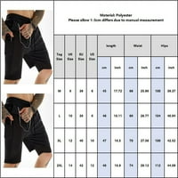 Muške atletske kratke hlače vježbaju aktivne sportske hlače sa džepovima