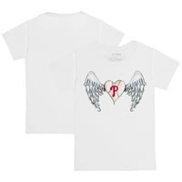 Dojenčad sitni otvor bijeli Philadelphia Phillies Angel Wings majica