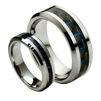 Za njega i njezinu volfram karbid s plavim ugljičnim vlaknima u obliku vjenčanog prstena