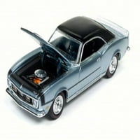 Chevy Camaro SS, metalik plavi - okrugli RC004A - Scale Diecast Model igračka automobila