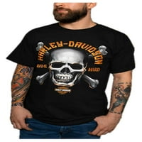 Harley-Davidson Muška majica za kratki rukav Skull Crew kratki rukav, Harley Davidson