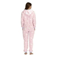 Ženske pidžame za spavanje za spavanje pidžamas skakača s kapuljačom Rompers Clubwear noćna haljina plišane žene pidžame