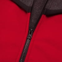 Pupkoer muški kaputirani kaput za ogromne cijev za uvlačenje uboda uboda zadebljanog zimskog džemper sa džepom muške modne dukseve i dukseve 3xl crvena