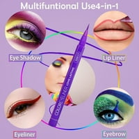 Yinguo Color Tečni eyeliner olovka Vodootporna i besplatna boja Eyeliner Boje Eyeliner Matte Tequine