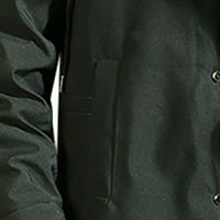 Zimski kaputi za muškarce čišćenje novih muških dugih wnddbreaker dukserica pune boje plus pamuk debeli patentni patentni patentni patentni zatvarač bljeskalica, gipke vojske zelene 14