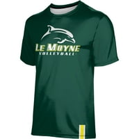 Muška trajala Green Le Moyne Dolphins Logo Stripe majica