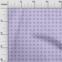 Onuone pamučne kambrijske pastel ljubičaste tkanine Geometrijski DIY odjeća za pretežnu tkaninu Tkanina
