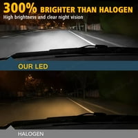 HB LED žarulje za prednje svjetlo visoke i niske grede 6000K bijele glave