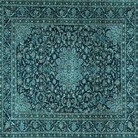 Ahgly Company Zatvoreni pravokutnik Perzijsko svijetlo Plava tradicionalna područja područja, 8 '10'