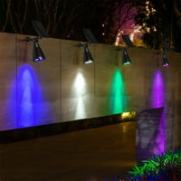 Viadha reflektori, 2-inbojna RGB LED zidna zidna kopnena svjetla sa automatskim isključenim senzorom