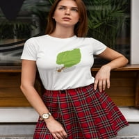 Slatki mrav crtani zglob Držanje listovne majice žene -Image by Shutterstock, ženska velika