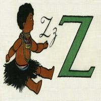 Za Zulu Poster Print Mary Evans Peter i Dawn Cope Collection