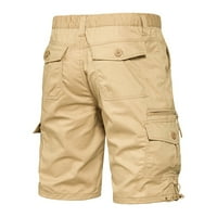 Zpanxa MENS taktičke kratke hlače kamuflaža multi džep pamučni teretni kratke hlače Ležerne prilike