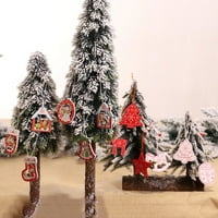 Božićno drvce Viseći dekor Izdržljiv Kreativni ukrasni ukras za božićnu novogodišnju dekoraciju zabave