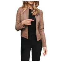 Moderna jakna za žene Modni rukav otvoren prednji kratki kardigan odijelo za jaknu