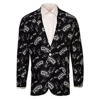 Zauvijek kolekcionarski kolekcionari NBA muški San Antonio Spurs ružna poslovna jakna, crna