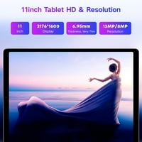 -Link HiPad Plus Gaming Tablet Android 8GB + 128GB FHD Android tablet 13MP + 8MP dvostruka kamera tablet 2.0GHz Octa Core tablet, 2.4g 5g Dual WiFi Bluetooth Metal GPS 7000mAh