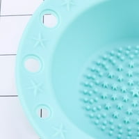 Frcolor četkica za čišćenje mat za čišćenje make za čišćenje kozmetičkih silikonskih obrisača za pranje nosača pranja prenosivo