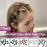 Žene djevojke mini amber klip za kosu kandžer Barrettes Mali klipi za kosu slatka M5J3