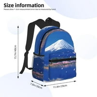 Mount Fuji tiskani ležerni ruksak lagani vodootporni prijenosni prenosivi ruksak unise dnevni boravak