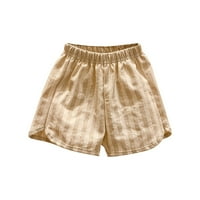 Pimfylm kratke hlače Toddler Baby Boys Pamuk posteljina Blend Slatke kratke hlače Losoke hlače b 1- godine