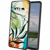 Priroda-Trendy-Art Torbica za Samsung Galaxy S10 + Plus za žene Muška Pokloni, Mekani silikonski stil