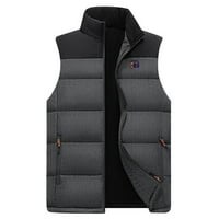Gruyghost Grijani prsluk Termička odjeća zimska jakna za grijanje USB Grijana jakna XL