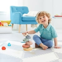 Toma dječji slaganje zvoni sigurni mekani vinilni igrački balansiraj građevinski blok blokova za bebe