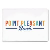 Point Pleasant Beach, New Jersey, jednostavno je rečeno, lamparska preša, premium igračke kartice, kartonski