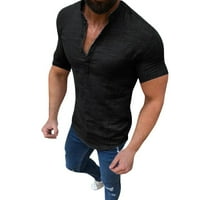 Ležerna majica kratkih rukava u modnom mušku majicu sa ovratnikom