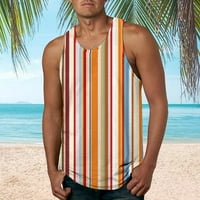 2DXuixsh džemper za muškarce Ležerne prilike za ljetovanje bez rukava Otkac Torbe za bluzu ljetni muški