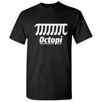 Octopi Thirt Ideja za poklon za matematiku ukrcavanje sa smiješnim majicama za muške majice za muške