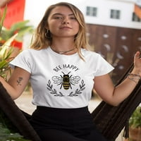 Pčela Happy Nature Garland Majica - Momentalna majica -Image by Shutterstock, Ženska mala