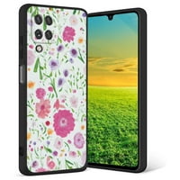 Flowers123-telefonska futrola, deginirana za Samsung Galaxy A Case Muškarci, Fleksibilni silikonski