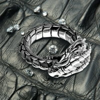 Mortilo prstenovi zmajski prsten, legendarni prsten, nidhogg prsten, dijamantni prsten, poklon prsten,