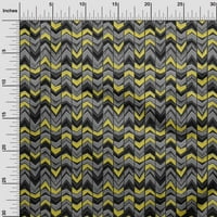 Onuone pamučna kambrična žuta tkanina geometrijska haljina materijala tkanina za ispis tkanina od dvorišta