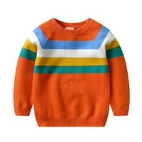 Džemper s puloverskom puloverskom pasuljskom pasuljskom pasuljskom pletenu ploče 2-6y džemper za toplu