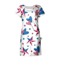 Žene 4. jula haljine Dan neovisnosti Haljina američke zastave zvijezde Stripes Patriotska haljina odjeća
