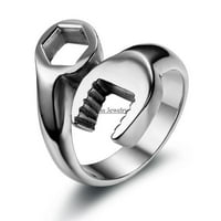 Modni hladni biciklistički mehanički ključevi od nehrđajućeg čelika Muški prsten Punk stil prstenovi za muškarce veličine 8- anel masculino
