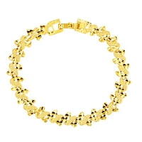 TureClos narukvica bakara bangle modni poklon šarm lanci nakit lančani ručni pojas Link šarmantna zlatna boja prilično zrela