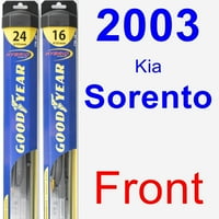 Kia Sorento Wiper Set Set Kit - Hybrid