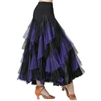 Ljetna suknja Žene Velika ljuljačka polovina suknja čipka plesne suknje za ballroom suknje performanse