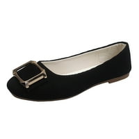 Ženske dame modne casual čvrste platforme otvorenih noktiju Sandale cipele za plažu crna 6.26085