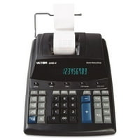 1460- Dodatni kalkulator za teške teret, crni crveni tisak, 4. linije sec